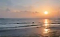 Sunrise over the sea